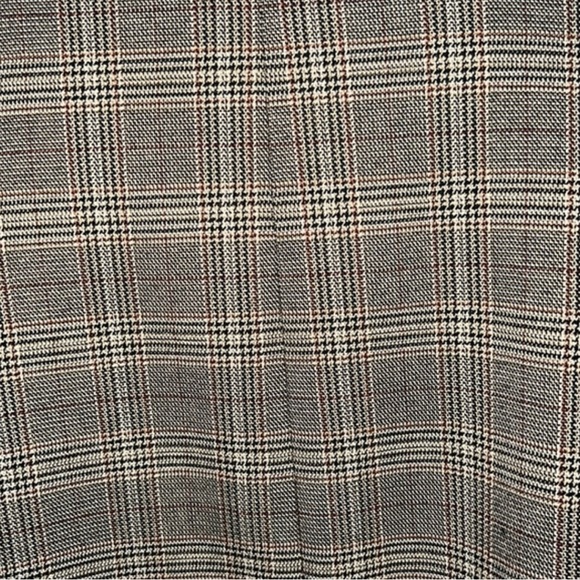 Zara Brown Plaid Blazer - Picture 5 of 8